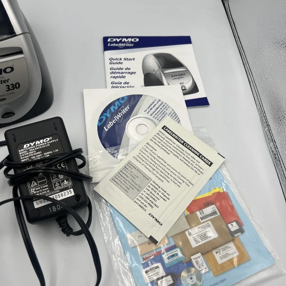 Dymo LabelWriter 330 Turbo Thermal Label Printer With Cables